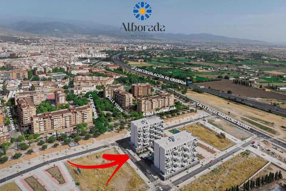 situacion Residencial Alborada inmobiliaria osuna